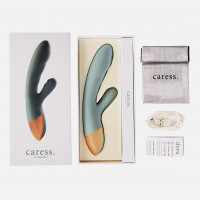 Вібратор Caress Doru, синій — Просмотреть изображение 7