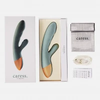Вібратор Caress Doru, синій — Переглянути зображення 7