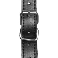 Маска-кляп Head Harness with Mouth Cover and Solid Ball Gag, чорна — Переглянути зображення 7