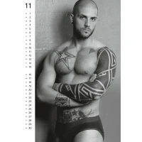 Календар з чоловіками PIN-UP Calendar Soft Men, 2025 — Переглянути зображення 3