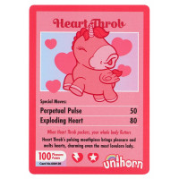 Вібратор Unihorn Heart Throb, рожевий