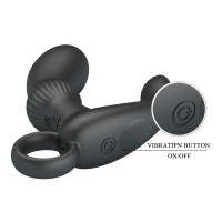 Масажер простати PRETTY LOVE Cayla black, 12 vibration functions Memory function — Просмотреть изображение 4