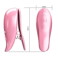 Затискачі для сосків PRETTY LOVE - Leaf, 10 vibration functions