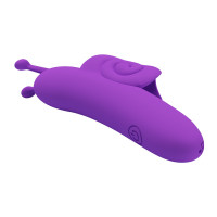 Вібратор на палець Pretty Love Snail Honey Finger, фіолетовий — Просмотреть изображение 7