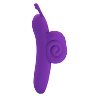 Вібратор на палець Pretty Love Snail Honey Finger, фіолетовий — Просмотреть изображение 9