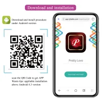 Вібратор Pretty Love Aari, фіолетовий