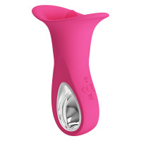 Вібростимулятор PRETTY LOVE Clyde, 12 vibration functions 12 licking settings — Переглянути зображення 4