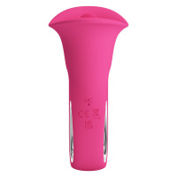 Вібростимулятор PRETTY LOVE Clyde, 12 vibration functions 12 licking settings — Переглянути зображення 5