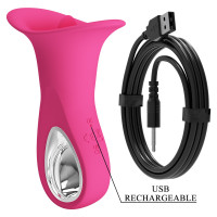 Вібростимулятор PRETTY LOVE Clyde, 12 vibration functions 12 licking settings — Переглянути зображення 11