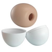 Мастурбатор PRETTY LOVE Pleasure Egg II, ABS / TPR — Переглянути зображення 4
