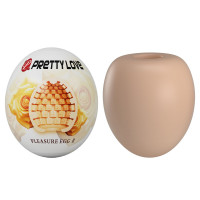 Мастурбатор PRETTY LOVE Pleasure Egg II, ABS / TPR — Переглянути зображення 8