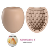 Мастурбатор PRETTY LOVE Pleasure Egg II, ABS / TPR — Переглянути зображення 9