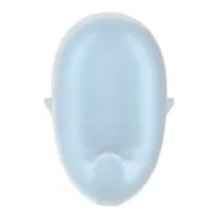 Вакуумний стимулятор клітора для жінок з вібрацією Satisfyer Cutie Ghost, блакитний — Переглянути зображення 2