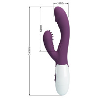 Вібратор PRETTY LOVE Andre purple, 7 function — Просмотреть изображение 3