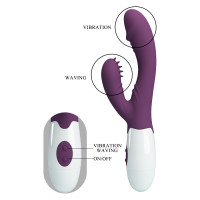 Вібратор PRETTY LOVE Andre purple, 7 function — Просмотреть изображение 6