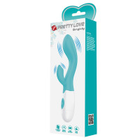 Вібратор PRETTY LOVE Brighty light blue, 30 function