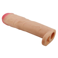 Насадка  на пеніс PRETTY LOVE Gerd Flesh, Extend your penis lenghth 3'' (76mm) — Просмотреть изображение 6