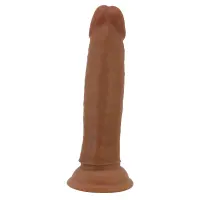 Фалоімітатор PRETTY LOVE QUENTIN 7.2(184mm) Sliding Skin Series TPR, Suction base Bendable — Переглянути зображення 5