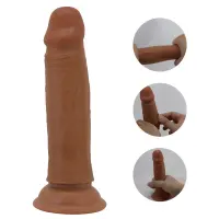 Фалоімітатор PRETTY LOVE QUENTIN 7.2(184mm) Sliding Skin Series TPR, Suction base Bendable — Переглянути зображення 9