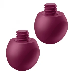 Вагінальні кульки з вібрацією Satisfyer Love Birds Vary, бордові