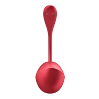 Віброяйце Satisfyer Shiny Petal, червоне — Переглянути зображення 5