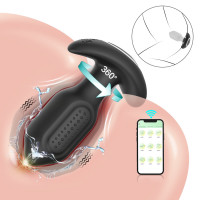 Анальна пробка з вібро Bliss APP - Vibrating Anal Plug