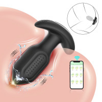 Анальна пробка з вібро Bliss APP - Vibrating Anal Plug — Просмотреть изображение 5