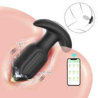 Анальна пробка з вібро Bliss APP - Vibrating Anal Plug — Переглянути зображення 5