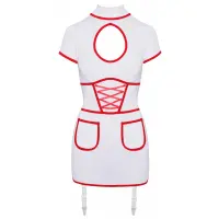 Рольовий костюм медсестри Cottelli Costumes, білий, XL — Просмотреть изображение 2