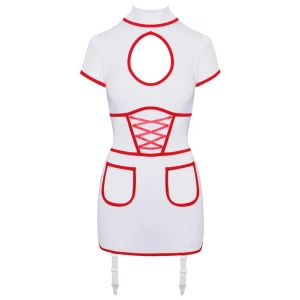 Рольовий костюм медсестри Cottelli Costumes, білий, XL