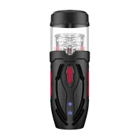 Мастурбатор з поштовхами і ротацією Men's Play Automatic Male Masturbator B1, чорний — Переглянути зображення 2