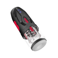 Мастурбатор з поштовхами і ротацією Men's Play Automatic Male Masturbator B1, чорний — Просмотреть изображение 3