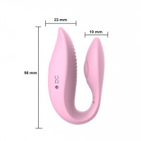 Вібратор Sweet Play C-type Vibrator A7, рожевий — Просмотреть изображение 5