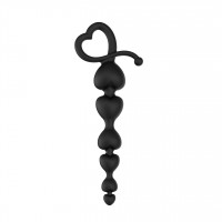 Анальний ланцюжок Wild Play Anal Beads C2, чорний