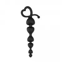 Анальний ланцюжок Wild Play Anal Beads C2, чорний — Просмотреть изображение 2