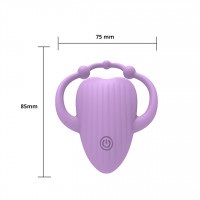 Кліторальний вібратор Sweet Play Vibrating Massager APP Controlled A5, фіолетовий — Просмотреть изображение 3
