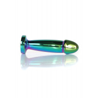 Анальна пробка Boss Series Plug Jewellery Multicolour Penis Plug, прозора, S — Просмотреть изображение 4