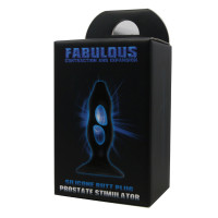 Анальна пробка Fabulous Contraction And Expansion, чорна