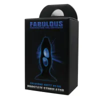 Анальна пробка Fabulous Contraction And Expansion, чорна
