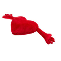 М'яка іграшка серце Red Plush Heart With Arms, 70 см — Просмотреть изображение 3