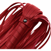 Батіг червоний Flogger Long Leather