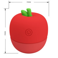 Вакуумний стимулятор клітора для жінок Pretty Love Apple Secret, червоний — Просмотреть изображение 3
