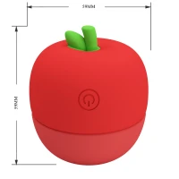 Вакуумний стимулятор клітора для жінок Pretty Love Apple Secret, червоний — Переглянути зображення 3