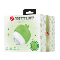 Вакуумний стимулятор клітора для жінок Pretty Love Apple Secret, зелений