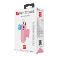 Вібростимулятор PRETTY LOVE MAGIC DEVIL, 10 thrusting settings 1 electric shock function — Переглянути зображення 2