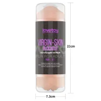 Мастурбатор Lovetoy Virgin-Skin Blowout Heavenly Vagina and Mouth, тілесний — Переглянути зображення 11