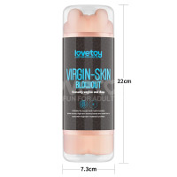 Мастурбатор Lovetoy Virgin-Skin Blowout Heavenly Vagina and Anus, тілесний — Переглянути зображення 11