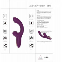 Вібратор Lila 7 modes of Bump &amp; vibration, heating — Просмотреть изображение 3