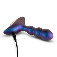 Анальна пробка з вібрацією Hueman Interstellar Remote-Controlled Anal Vibrator, фіолетова — Просмотреть изображение 5