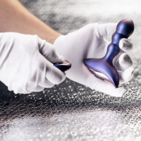 Анальна пробка з вібрацією Hueman Interstellar Remote-Controlled Anal Vibrator, фіолетова — Просмотреть изображение 10